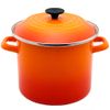Caldeirão esmaltado Stock Pot Le Creuset laranja 26CM - 101413