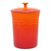 Porta mantimentos de cerâmica Le Creuset laranja 3,8 litros - 101629