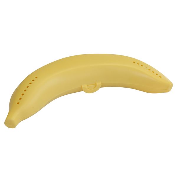 Porta Banana Fackelmann Amarelo 26CM - Utilplast