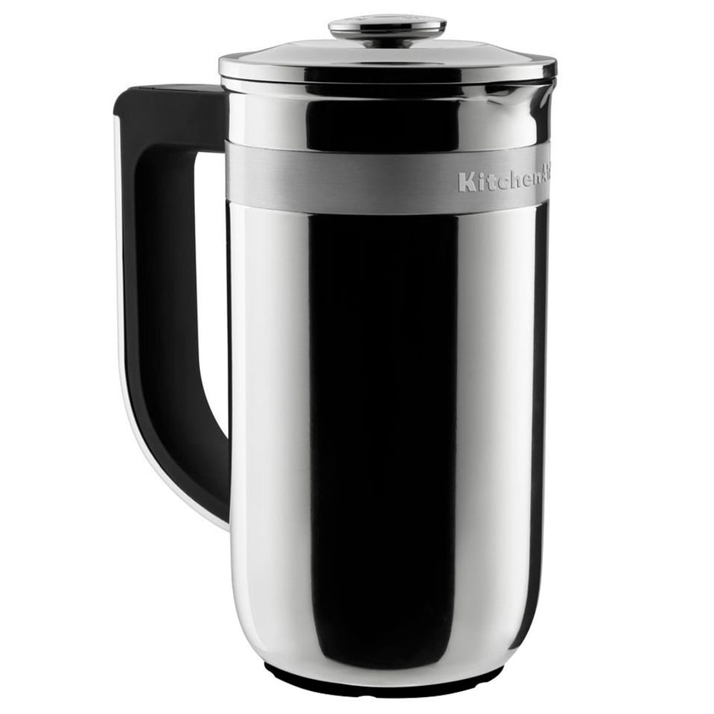 Cafeteira de a o inox Francesa Timer KitchenAid 127 volts Cafeteira de a o inox Francesa Timer KitchenAid 127 volts