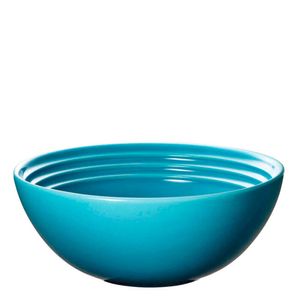 Bowl-de-Ceramica-Cereais-Le-Creuset-Azul-Caribe-16CM