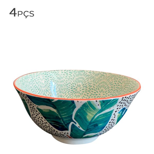 Bowl-de-Ceramica-Floral-Verde-15CM-4PCS