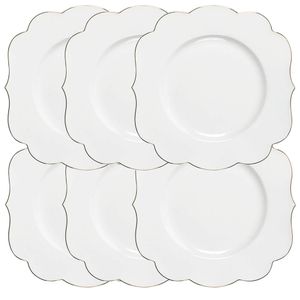 Conjunto-Prato-para-Sobremesa-de-Porcelana-Royal-Pip-Studio-White-23CM-6PCS