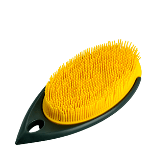 Escova-de-Silicone-Tira-Pelos-Amarela-17X8CM