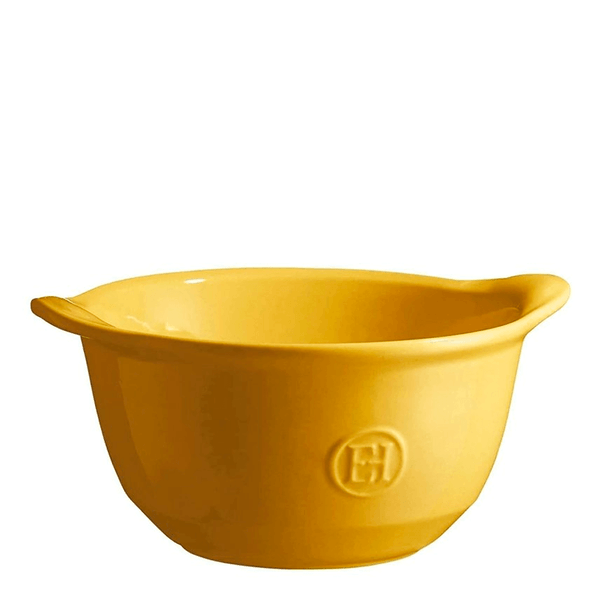 Bowl-de-Ceramica-Gratin-Emile-Henry-Amarelo-14X8CM