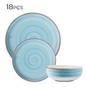 Aparelho-de-Jantar-de-Ceramica-Aquarela-Azul-18PCS