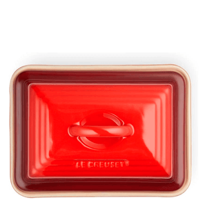 Manteigueira-de-Ceramica-Le-Creuset-Vermelha-9X12CM