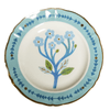 Prato-Para-Sobremesa-De-Porcelana-Bitossi-Botanica-Azul-20CM