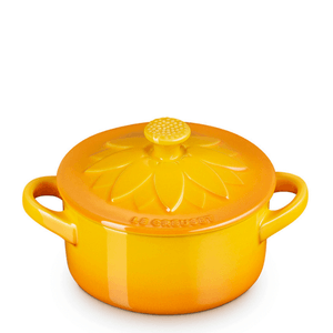 Mini-Cocotte-de-Ceramica-Le-Creuset-Sunflower-Amarelo-Nectar-250ML