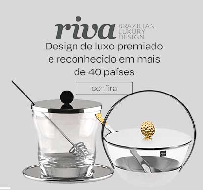 Jogo com 6 Colheres de Café Chá Inox Luxo Prata Kiss Bugatti