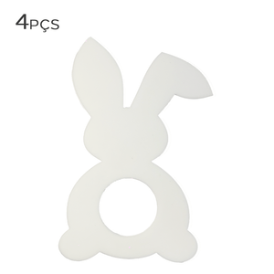 Argola-para-Guardanapo-de-Acrilico-Auguri-Casa-Bunny-Ear-Branca-4PCS