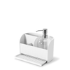 Organizador-de-Pia-e-Porta-Detergente-Umbra-Sling-Branco-17X21X18CM