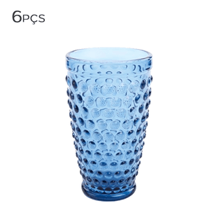 Copo-de-Cristal-Ecologico-Dots-Azul-370ML-6PCS