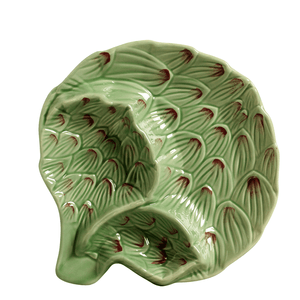 Prato-para-Alcachofra-de-Ceramica-Verde-30CM