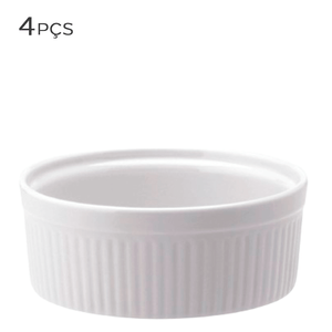 Forma-para-Soufle-de-Porcelana-Canelada-Branca-16CM-4PCS
