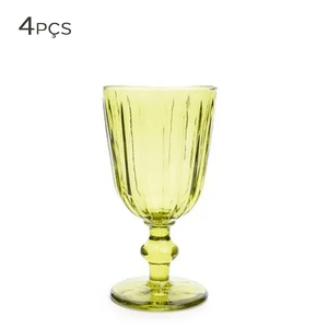 Taca-de-Cristal-para-Vinho-Eco-Verde-420ML-4PCS
