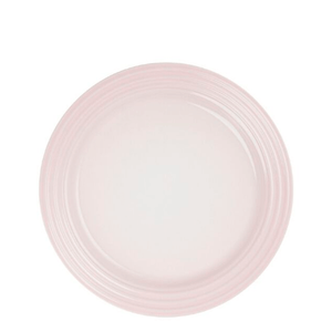 Prato-para-Sobremesa-de-Ceramica-Le-Creuset-Shell-Pink-22CM